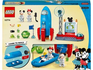 10774 LEGO® ǀ Disney Mickey and Friends Микки Маус и Минни Маус космическая ракета  цена и информация | Конструкторы и кубики | hansapost.ee