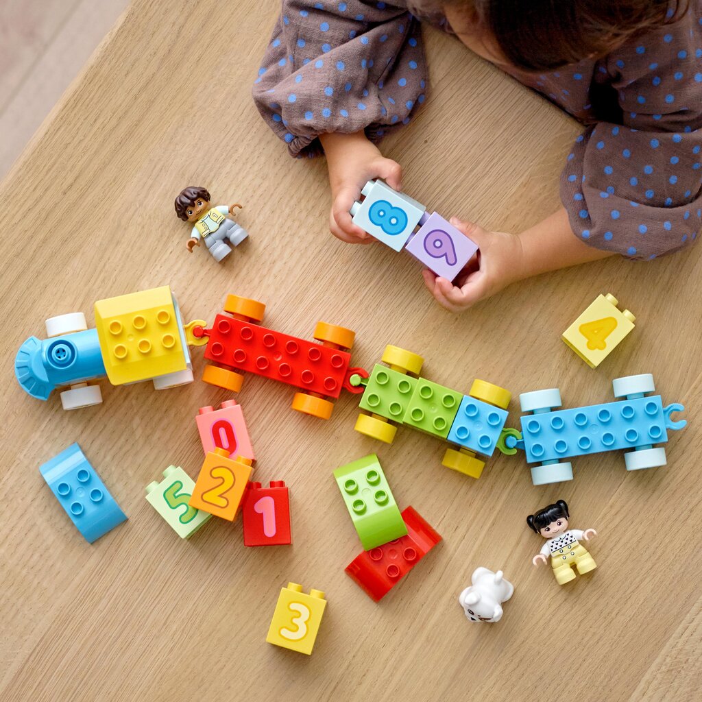 10954 LEGO® DUPLO Номерной поезд - учимся считать цена | hansapost.ee