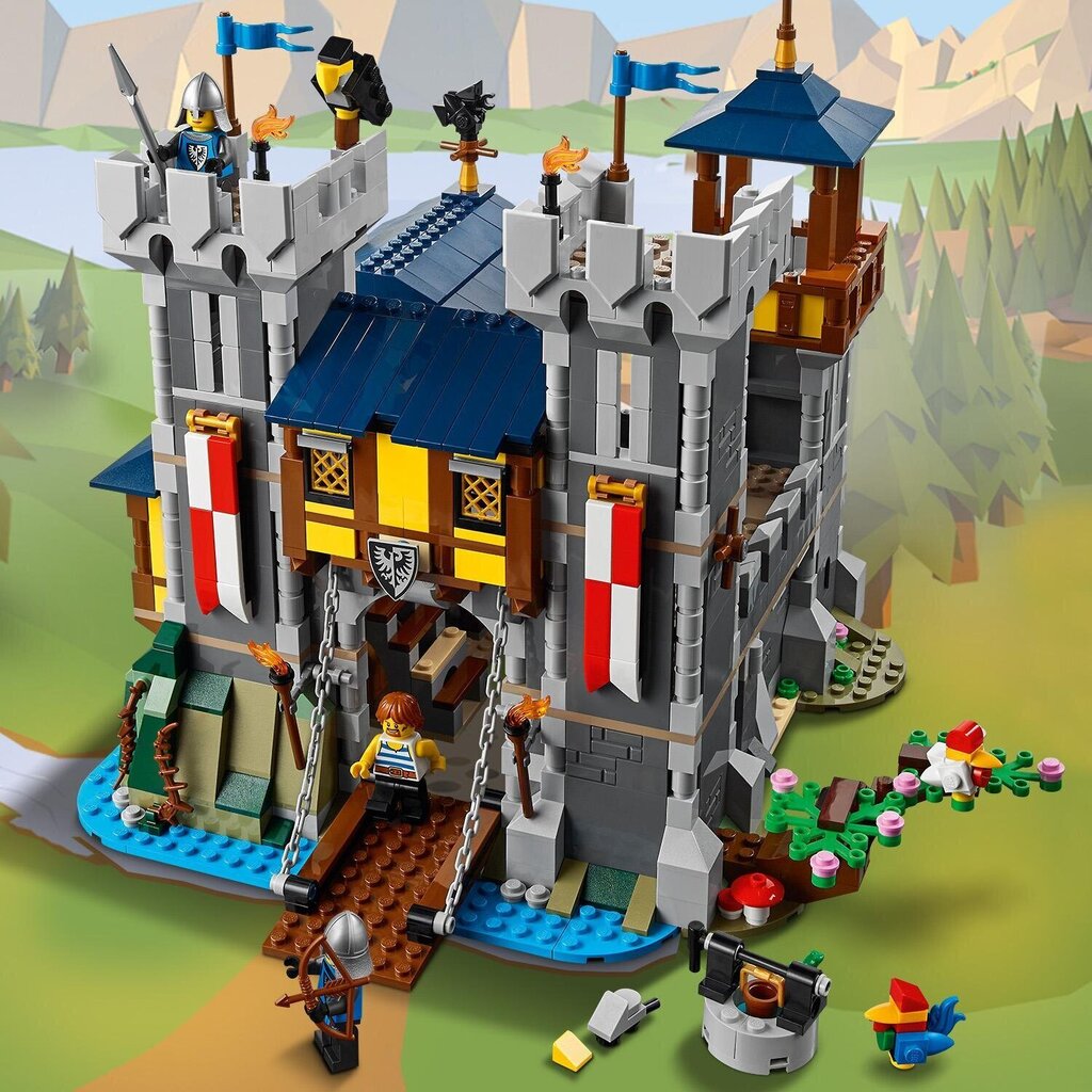 31120 LEGO® Creator Keskaegne loss цена и информация | Klotsid ja konstruktorid | hansapost.ee