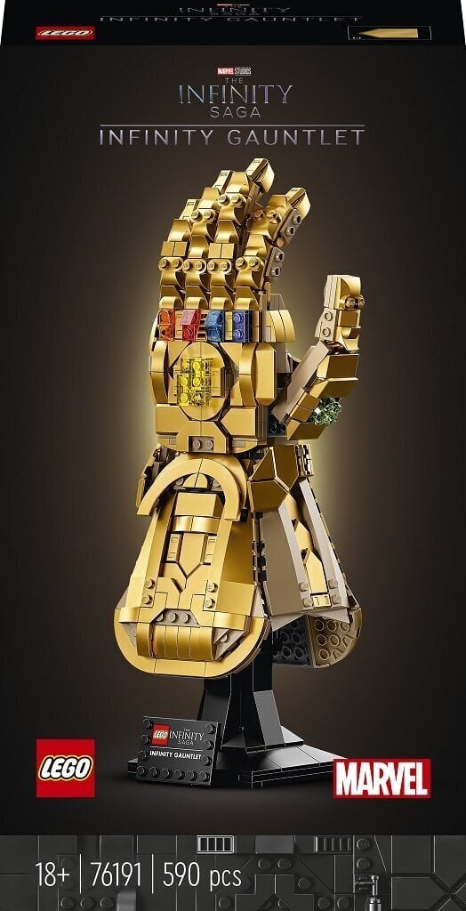 76191 LEGO® Super Heroes Marvel Avengers Infinity Gauntlet цена и информация | Klotsid ja konstruktorid | hansapost.ee