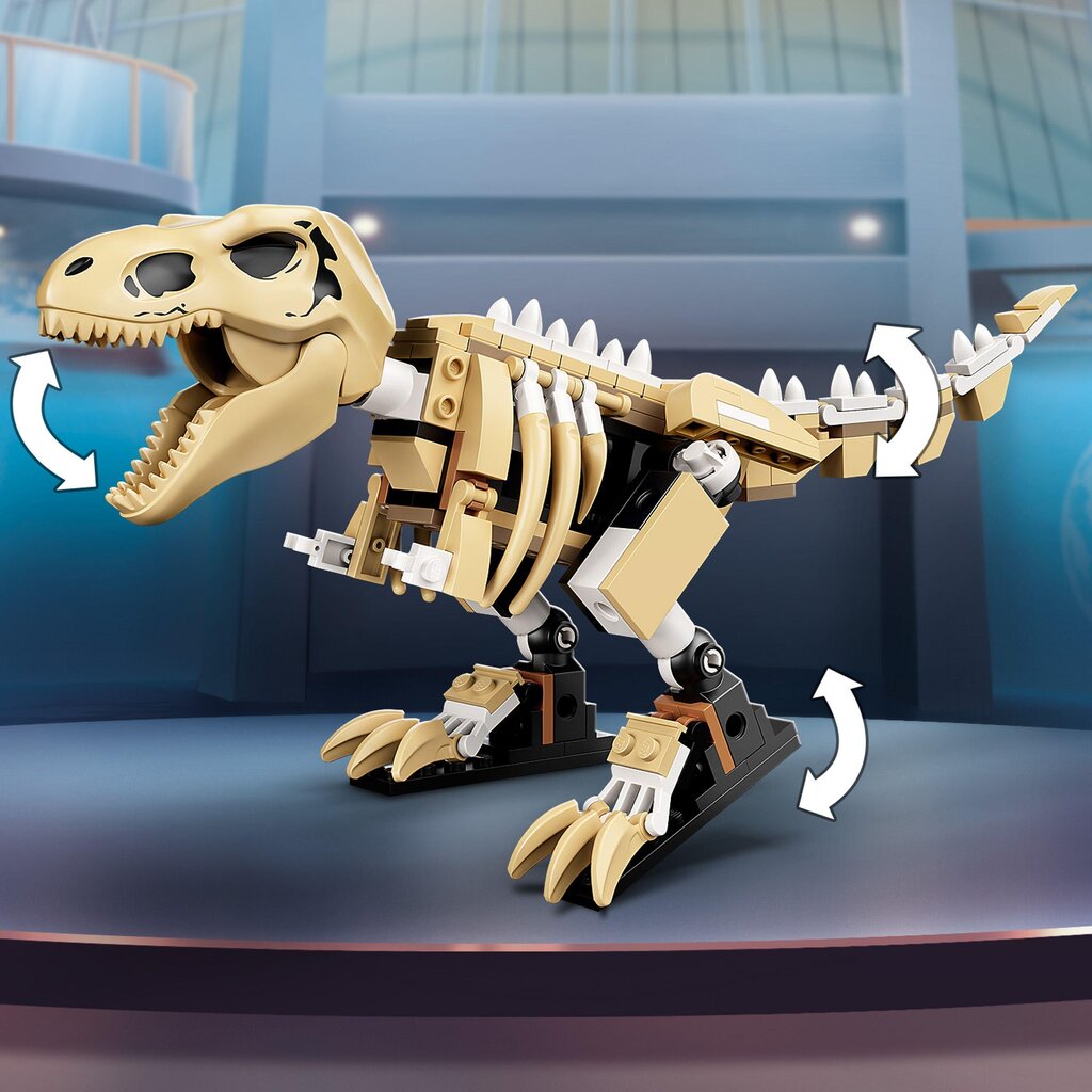 76940 LEGO® Jurassic World Türannosaurus fossiilide näitus цена и информация | Klotsid ja konstruktorid | hansapost.ee