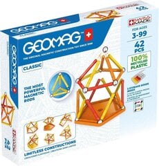 Geomag Classic Green Line 42 magnetid цена и информация | Конструкторы и кубики | hansapost.ee