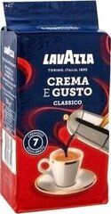 Jahvatatud kohv Lavazza Crema e Gusto, 250 g hind ja info | Kohv ja kakao | hansapost.ee