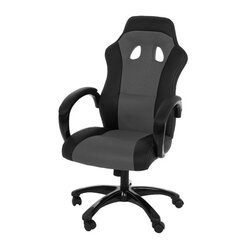 Игровой стул Race, серый/черный цена и информация | Офисные кресла | hansapost.ee