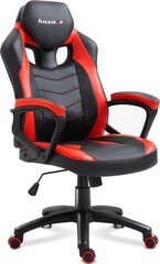 Игровое кресло Huzaro Force 2.5, черное/красное цена и информация | Офисные кресла | hansapost.ee
