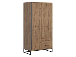 Шкаф BRW Luton 2D2S, коричневый/серый цена и информация | Шкафы | hansapost.ee