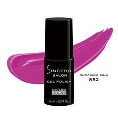 Geelküünelakk "Sincero Salon", 6 ml, Shocking Pink, 852 price and information | Küünelakid ja küünelakieemaldajad | hansapost.ee