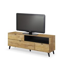 ТВ шкафчик Halmar Nest RTV-1, коричневый/черный цена и информация |  Тумбы под телевизор | hansapost.ee