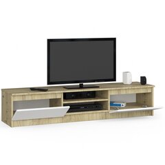 ТВ столик NORE CLP 160, коричневый/белый цена и информация | Тумбы под телевизор | hansapost.ee