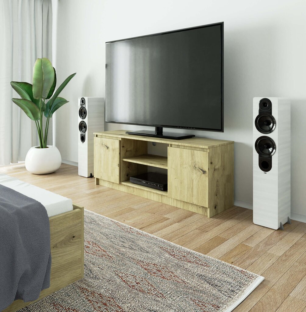TV-laud NORE CLP 140, pruun hind ja info | Televiisori alused | hansapost.ee