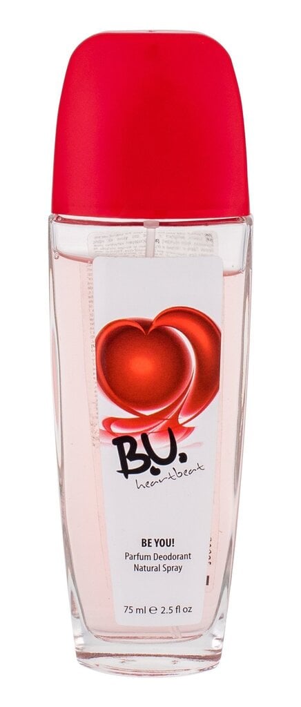 Spreideodorant B.U. Heartbeat naistele 75 ml hind ja info | Dušigeelid ja deodorandid naistele | hansapost.ee