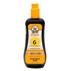 Australian Gold päikesekaitseõli koos porgandiseemneõliga SPF6, 237 ml hind ja info | Päikesekaitse ja päevitusjärgsed kreemid | hansapost.ee