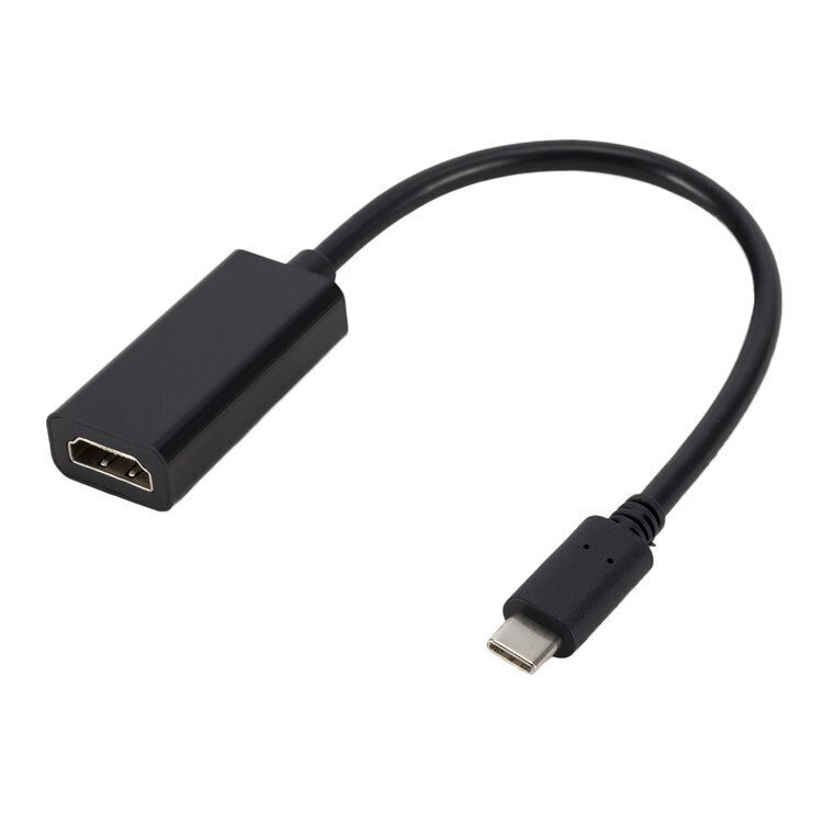 Roger Multimeedia Adapter Type-C -> HDMI (4K @ 30Hz, 1080P @ 60Hz), Juoda цена и информация | USB adapterid ja jagajad | hansapost.ee