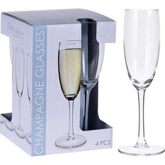 Glass Collection4 šampanjaklaasi komplekt, 180 ml hind ja info | Klaasid, kruusid ja kannud | hansapost.ee
