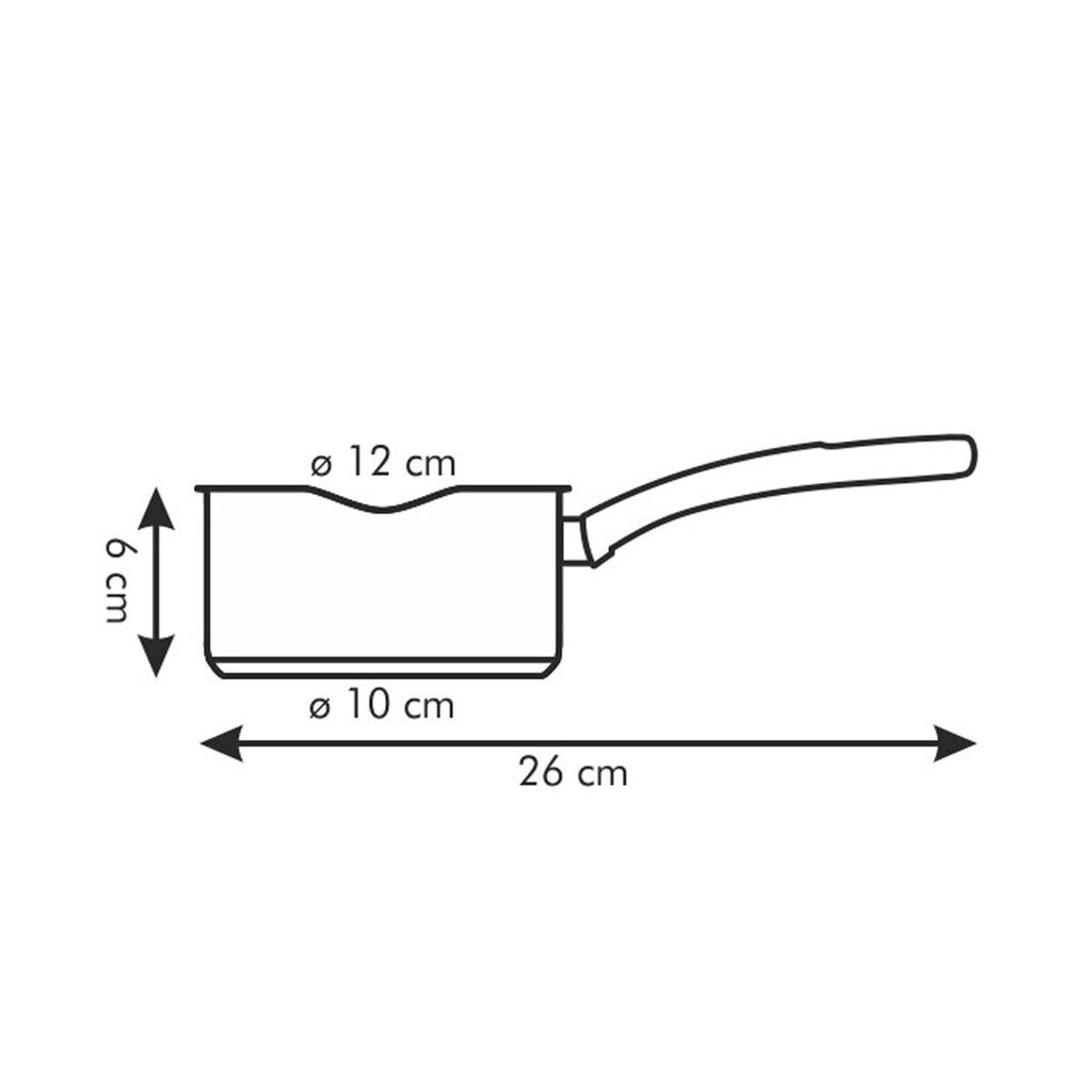 Kahe tilaga veekeetja Tescoma, 12 cm, 0,5 l цена и информация | Potid | hansapost.ee