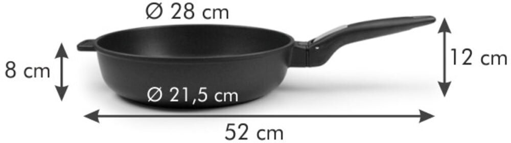 Tescoma SmartClick grillpann, ø28 cm hind ja info | Pannid | hansapost.ee