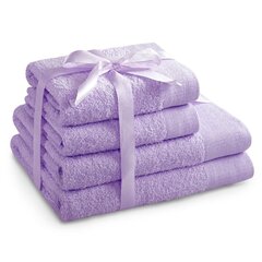 Rätikute komplekt Amari, 4 tk. hind ja info | Rätikud ja saunalinad | hansapost.ee