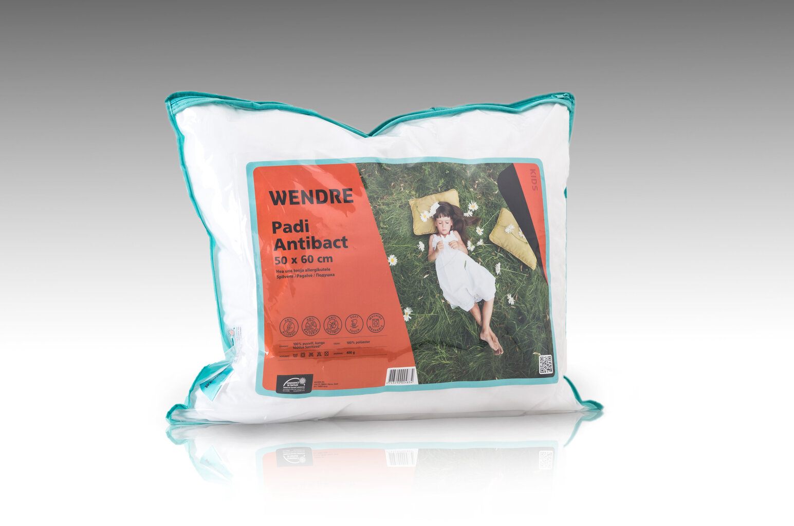 Wendre padi Antibact 50 x 60 cm hind ja info | Padjad | hansapost.ee