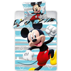 Детский комплект постельного белья Mickey Mouse, 100x135 см, 2 части цена и информация | Детское постельное бельё | hansapost.ee