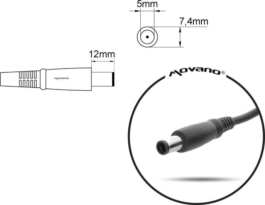 Mitsu 19V, 4.74A, 90W цена и информация | Sülearvuti laadijad | hansapost.ee