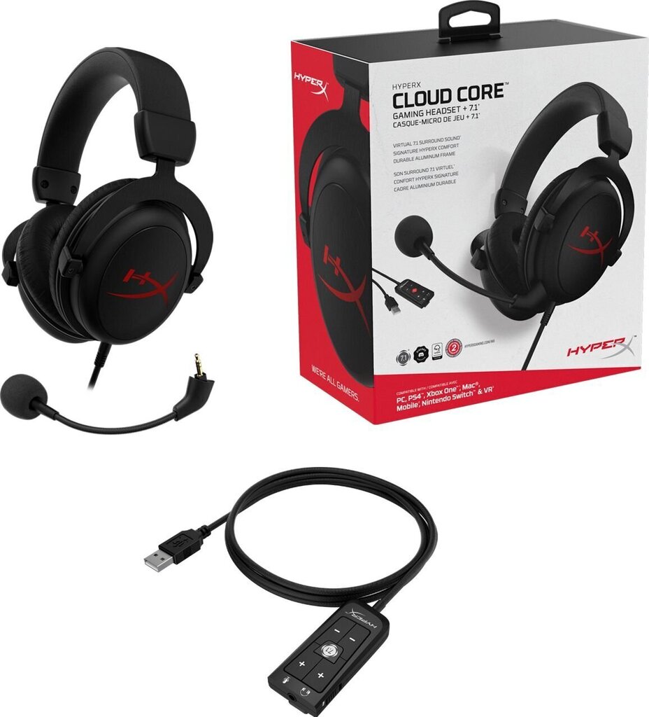 HyperX HX-HSCC-2-BK/WW цена и информация | Kõrvaklapid | hansapost.ee