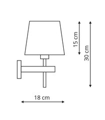 Light Prestige seinavalgusti Tivoli price and information | Wall lights | hansapost.ee