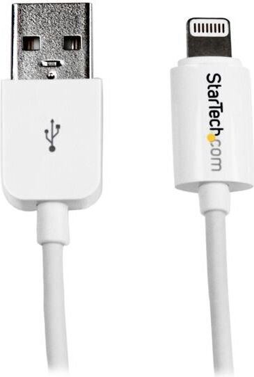 StarTech USBLT1MW, 1m цена и информация | Mobiiltelefonide kaablid | hansapost.ee