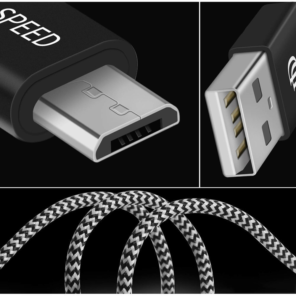 USB kaabel Dux Ducis K-ONE microUSB FastCharging 1.0m hind ja info | Mobiiltelefonide kaablid | hansapost.ee