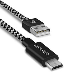 USB кабель Dux Ducis K-ONE microUSB FastCharging, 1.0 м цена и информация | Кабели для телефонов | hansapost.ee