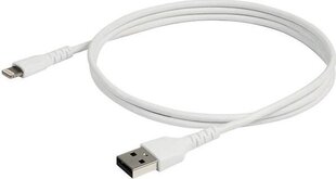 STARTECH 1m USB to Lightning Cable white hind ja info | StarTech Mobiiltelefonid, fotokaamerad, nutiseadmed | hansapost.ee