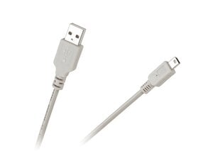 RoGer Universal Mini USB Data Cable 1m Grey hind ja info | Mobiiltelefonide kaablid | hansapost.ee