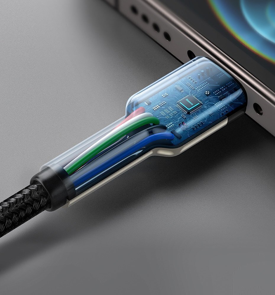 Baseus USB Typ C - Lightning, 2 m hind ja info | Mobiiltelefonide kaablid | hansapost.ee