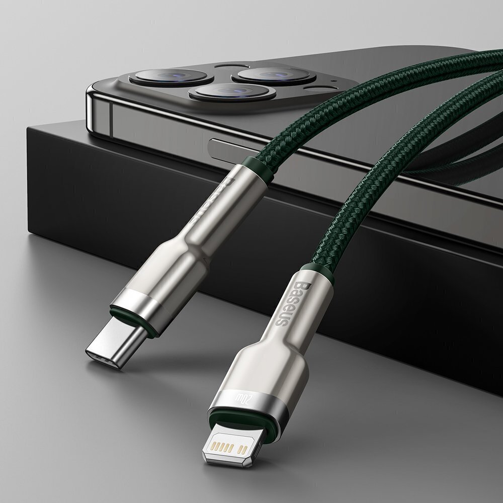 Baseus USB Typ C - Lightning, 2 m цена и информация | Mobiiltelefonide kaablid | hansapost.ee