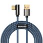 Cable USB to USB-C Baseus Legend Series, 66W, 2m (blue) hind ja info | Mobiiltelefonide kaablid | hansapost.ee