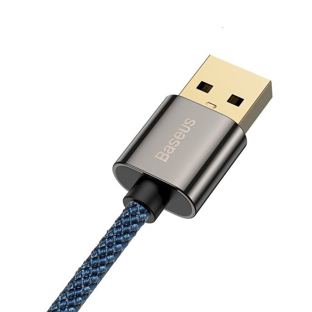 Cable USB to USB-C Baseus Legend Series, 66W, 2m (blue) hind ja info | Mobiiltelefonide kaablid | hansapost.ee