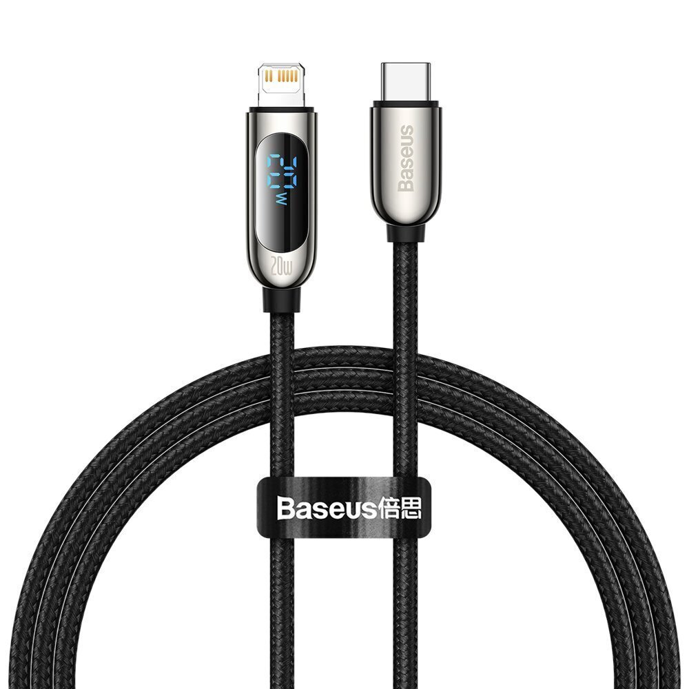 Baseus CATLSK-01, USB Type C/Lightning, 1m цена и информация | Mobiiltelefonide kaablid | hansapost.ee