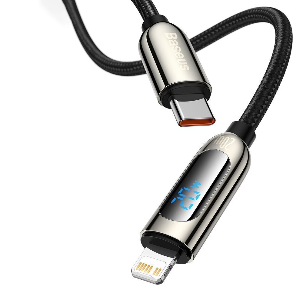 Baseus CATLSK-01, USB Type C/Lightning, 1m цена и информация | Mobiiltelefonide kaablid | hansapost.ee