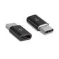 Forever Universal Adapter Micro USB to USB Type-C Connection Black hind ja info | USB adapterid ja jagajad | hansapost.ee