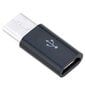 Forever Universal Adapter Micro USB to USB Type-C Connection Black цена и информация | USB adapterid ja jagajad | hansapost.ee