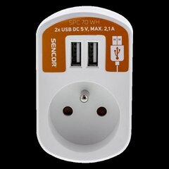 Socket, USB Sencor hind ja info | Pistikupesad ja lülitid | hansapost.ee