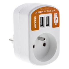 Socket, USB Sencor hind ja info | Pistikupesad ja lülitid | hansapost.ee