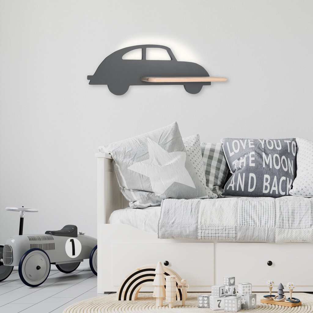 Candellux lighting valgusti Kids Car 21-85061 цена и информация | Seinavalgustid | hansapost.ee