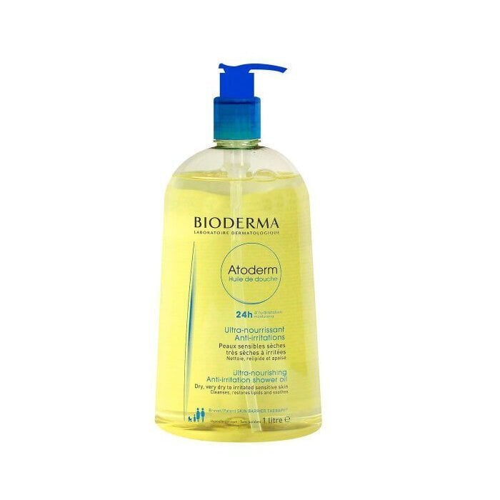 Dušiõli Bioderma Atoderm, 1000 ml цена и информация | Dušigeelid, õlid | hansapost.ee