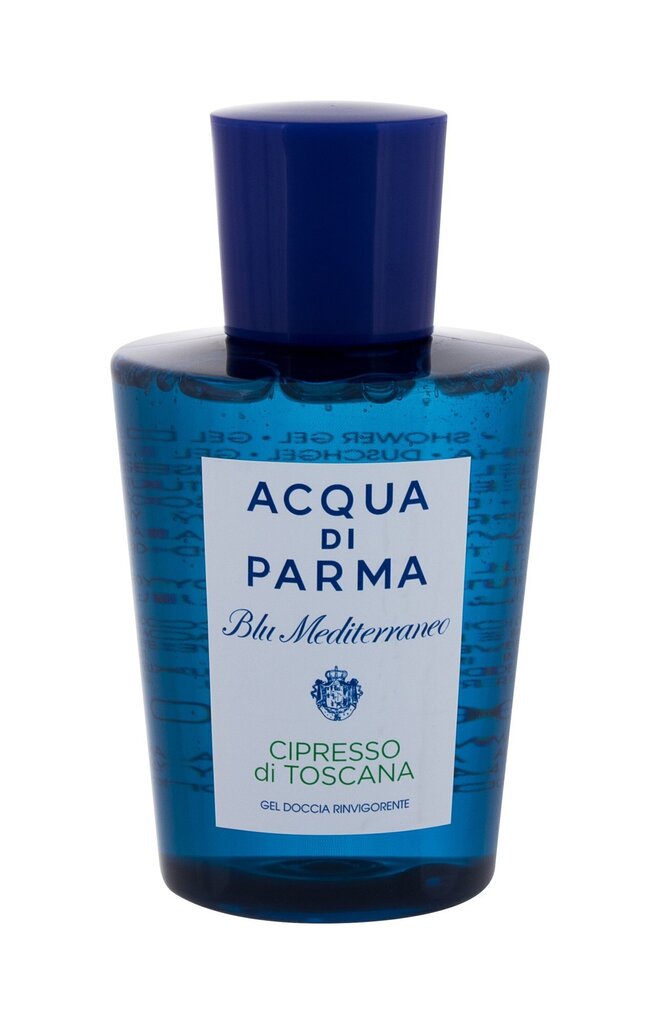 Acqua di Parma Blu Mediterraneo Cipresso di Toscana dušigeel 200 ml цена и информация | Dušigeelid, õlid | hansapost.ee