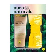 Komplekt Aura Naturals LEMON LIME цена и информация | Aura Naturals Косметика для тела | hansapost.ee