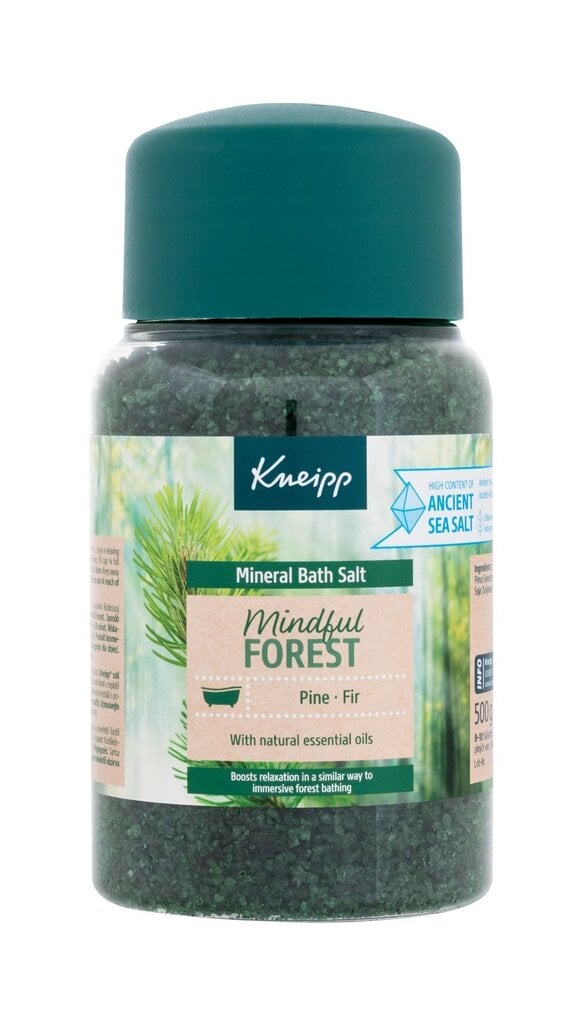 Vannisool Kneipp Mindful Forest 500 g цена и информация | Dušigeelid, õlid | hansapost.ee