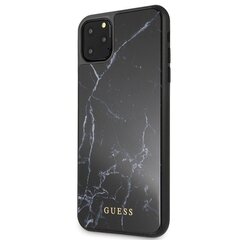 Guess GUHCN65HYMABK iPhone 11 Pro Max черный/black Marble цена и информация | Чехлы для телефонов | hansapost.ee