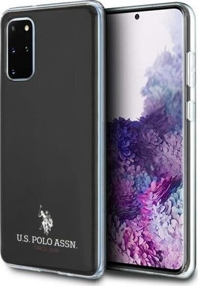 Telefoniümbris U.S. Polo ASSN Samsung Galaxy S20 Plus, must hind ja info | Telefonide kaitsekaaned ja -ümbrised | hansapost.ee