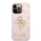 GUHCP13L4GMGPI Guess PU 4G Metal Logo Case for iPhone 13 Pro Pink цена и информация | Telefonide kaitsekaaned ja -ümbrised | hansapost.ee