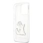 KLHCP13XCFNRC Karl Lagerfeld PC/TPU Choupette Eat Case for iPhone 13 Pro Max Transparent hind ja info | Telefonide kaitsekaaned ja -ümbrised | hansapost.ee